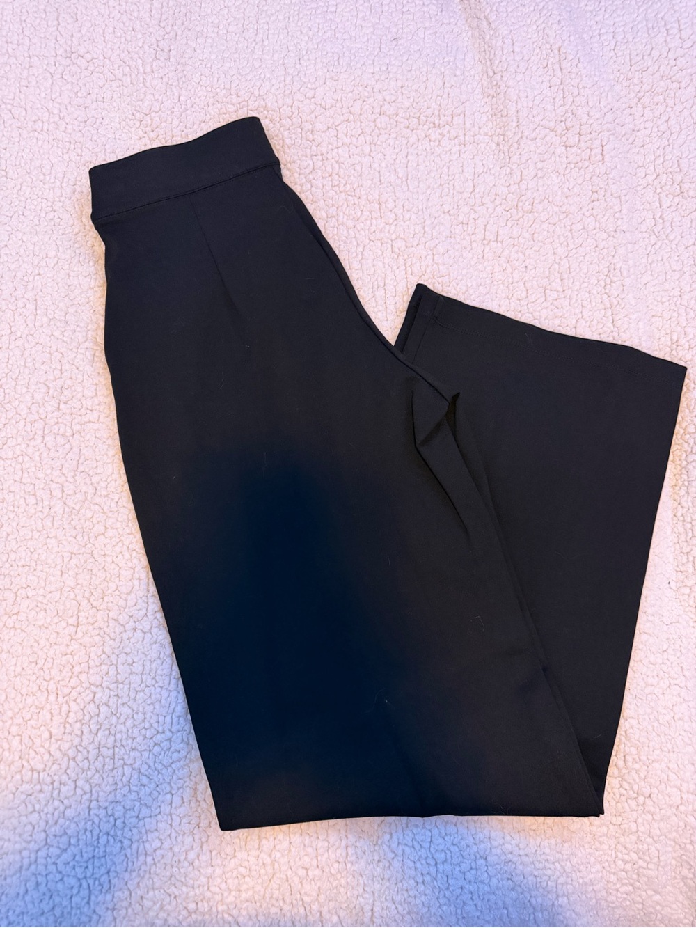 Max studio black high waisted trousers